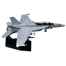 1/100 F/A-18 F18 Super Hornet Bounty Hunters Fighter Jet Alloy Military Model