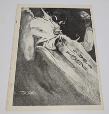 INANITY #4 1971 FANZINE - PARODIES of Frazetta Wrightson W. Wood J. Kirby