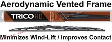 TRICO 68-241 Wiper Blade (for RV Bus & Commercial Truck) 24" Vented HD Wiper