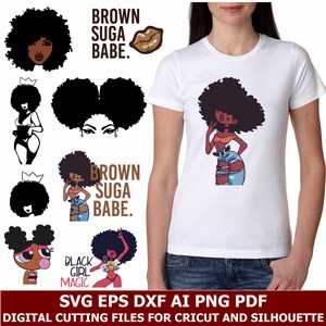 Afro Woman Svg Afro Svg Afro Girl Svg Afro Queen Svg Ebay