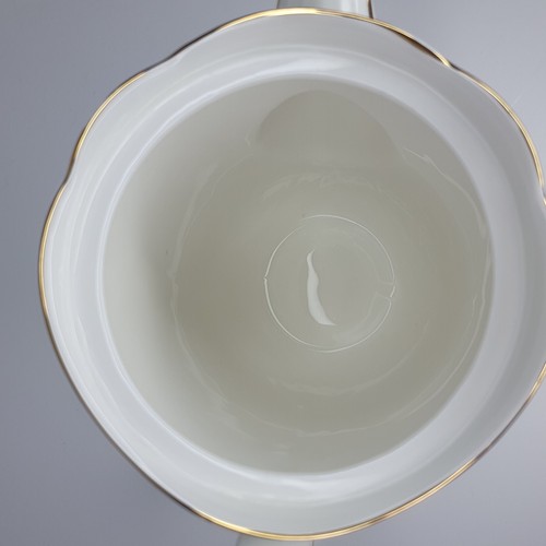 Royal Doulton Tiara Kaffeekanne Teekanne H5174 Weißgold Vintage seltenes Knochenchina - Bild 17 von 23