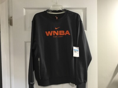 NWT-Nike Men's Dri-fit WNBA Stitched  Crew Neck Sweatshirt-M or L or XL