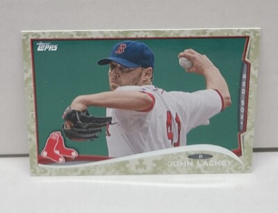 JOHN LACKEY 2014 Topps CAMO ~ #'d /99 ~ Boston RED SOX