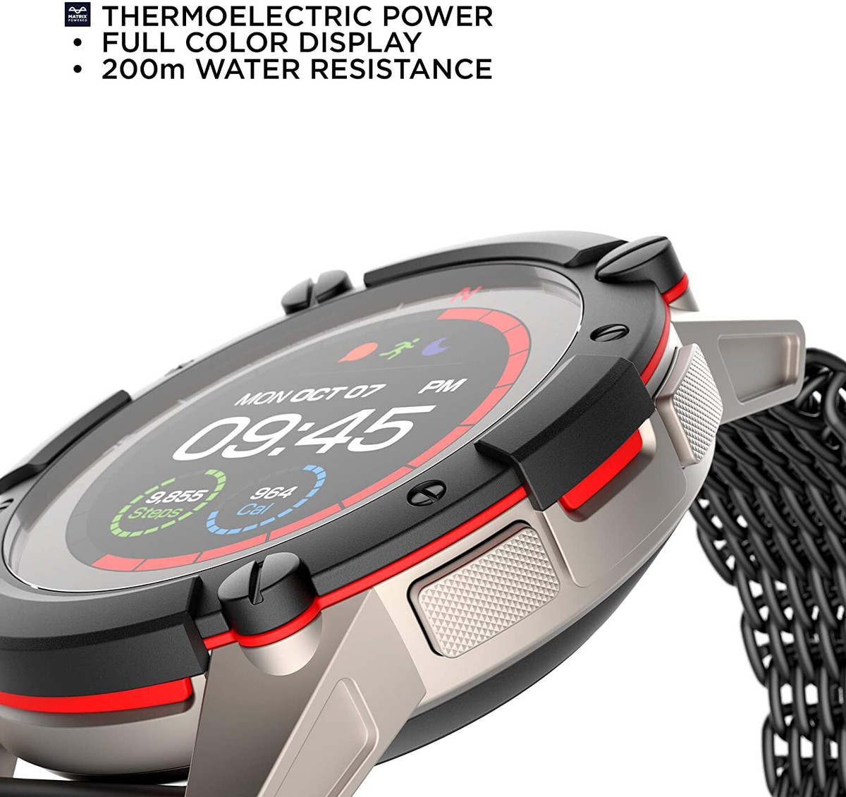 Matrix PowerWatch Series Luxe Edition Self Charging Body Heat