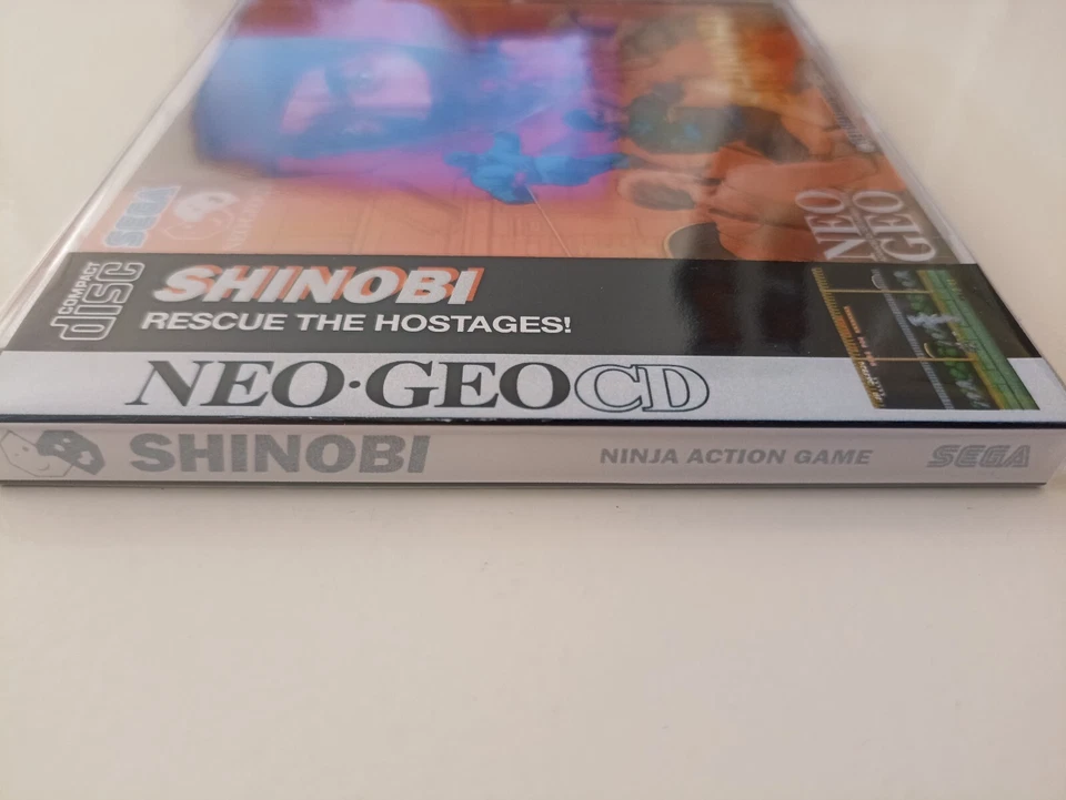 SNK Neo Geo CD CDZ Shinobi Sega System16 conversion - Photo 2/4