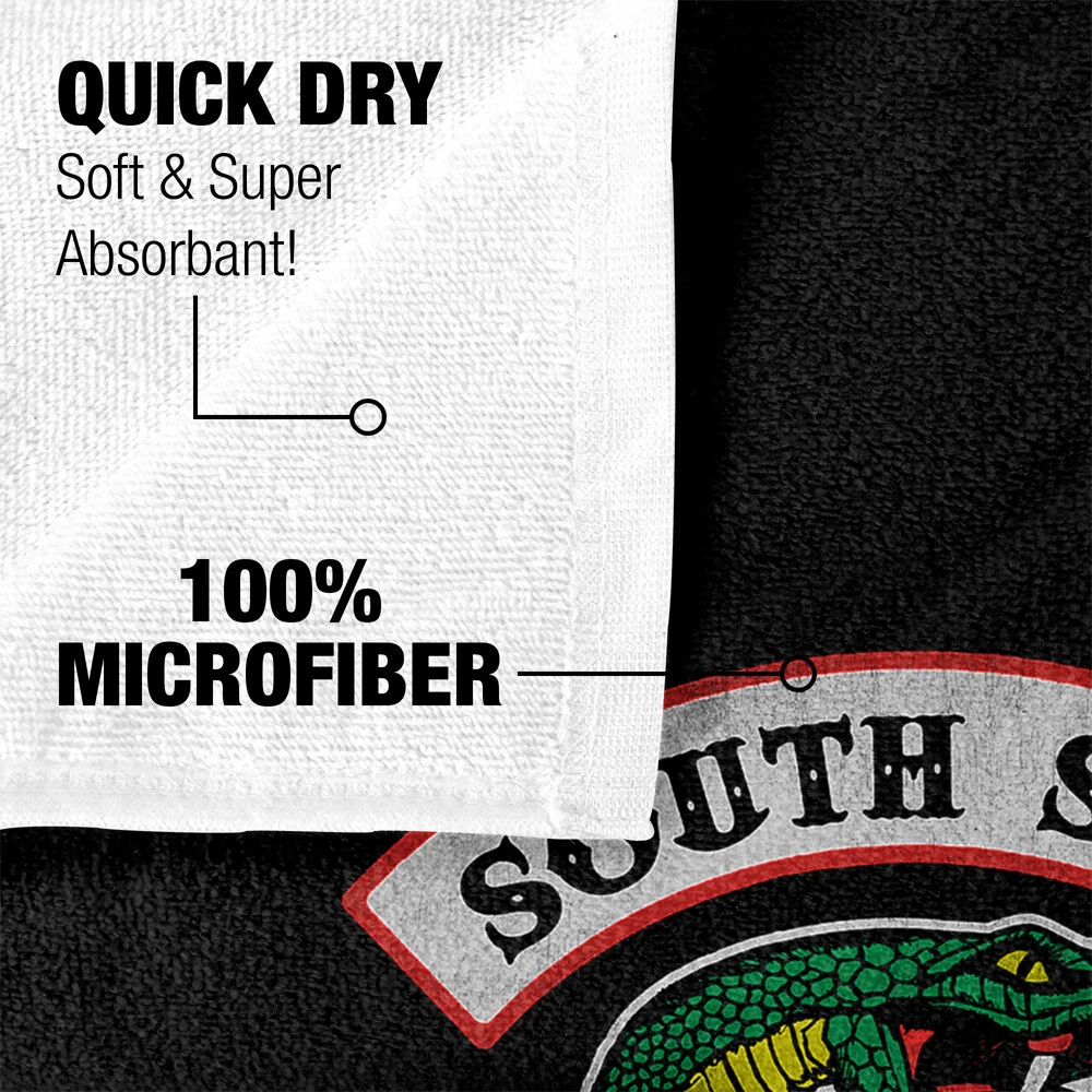 Riverdale South Side Serpent Officially Licensed Beach Towel 30"x60"