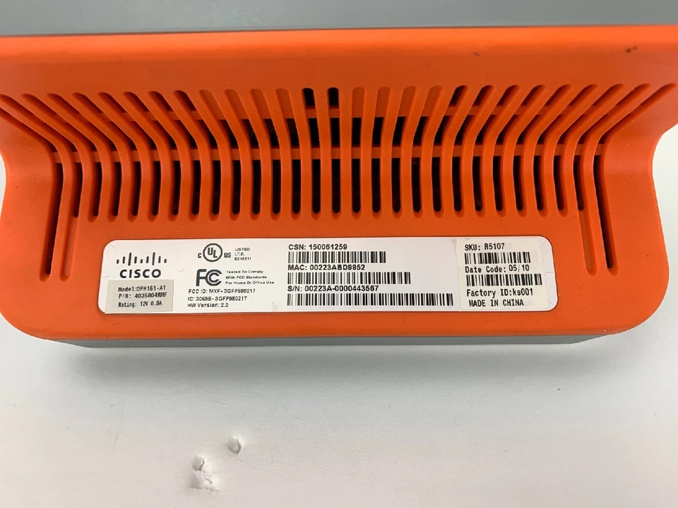 CISCO AT&T 3G MicroCell  Signal Boosters Pre-Owned. - Image 4 of 4