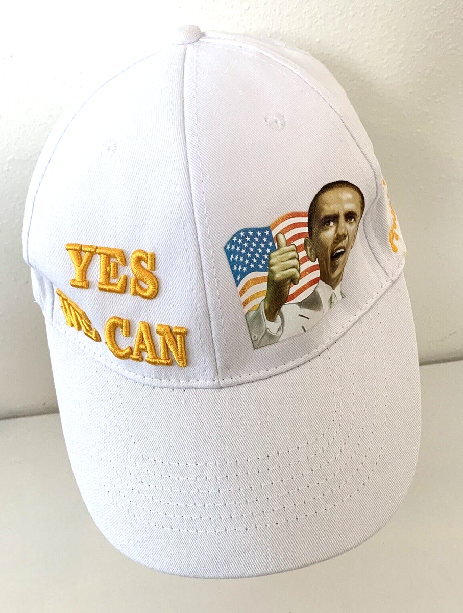 Yes We Can Obama 08 President Baseball Cap Hat Deadstock  display picture 1