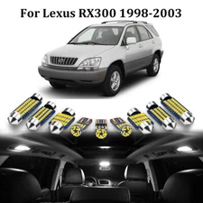 10x LED White Interior Lighting Package Kit for Lexus RX300 1998-2003 Canbus