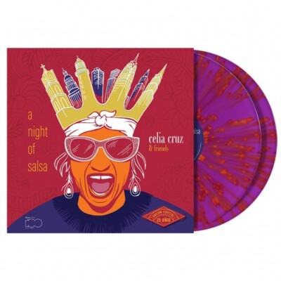 CELIA CRUZ & FRIENDS A Night Of Salsa 2x LP NEW COLORED VINYL Universal Music L
