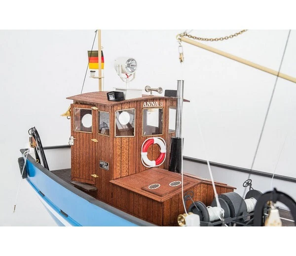 Aeronaut 307600 Anna 3 1:20 Fischkutter Bausatz ABS-Rumpf Holz-Deck - Bild 4 von 4