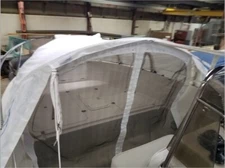 GazziBow® Trackless - Small 16' - 23' Boat Bow Cabin Tent Camping Shelter Shade