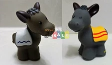 Fisher Price Little People Nativity Manger Replacement Two (2) Donkey (Pair o...