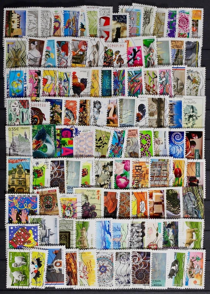 FRANCE 2000 onwards, Wonderful collection over 300 used, mostly all different - Image 3 of 4