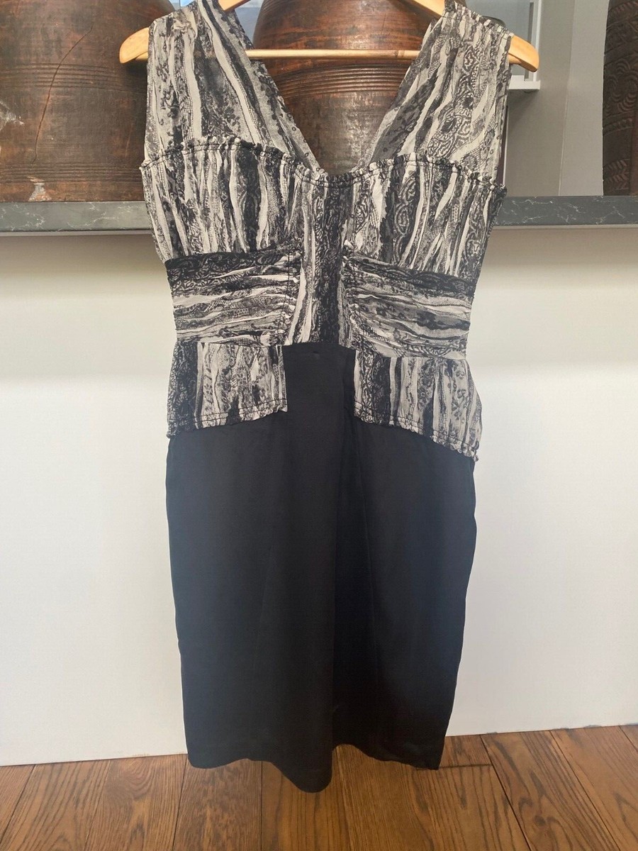 gorgeous silk stretchy Paul Smith BLACK LABEL Dress 42/8 UK