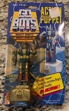 1985 Tonka GoBots Cop-Tur Action Puppet Split Blister Go Bots New Sealed Rare