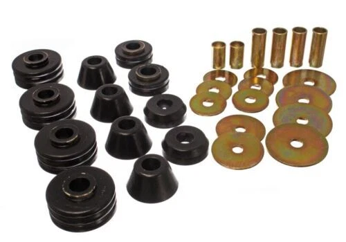Energy Suspension 3.4109G Body Cab Mount Set Fits 73-80 C10 Pickup C1500 Pickup - Image 2 of 4