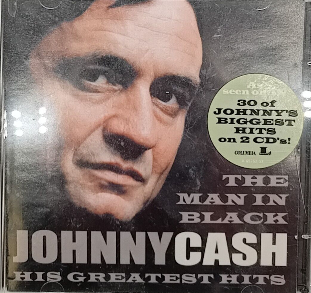 The Man in Black Johnny Cash His Greatest Hits   Music CD Album