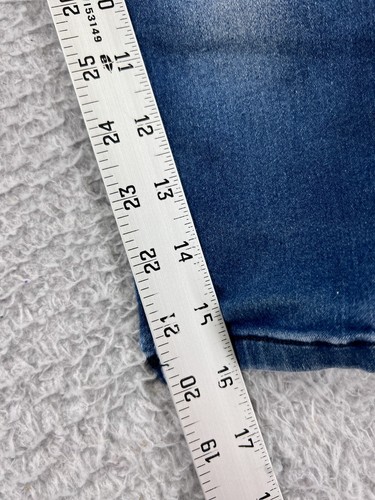 Revery Pants Girls 4 Blue Denim Jeans 4Yrs Embroidered Unicorn Mid Rise Skinny - Picture 11 of 14