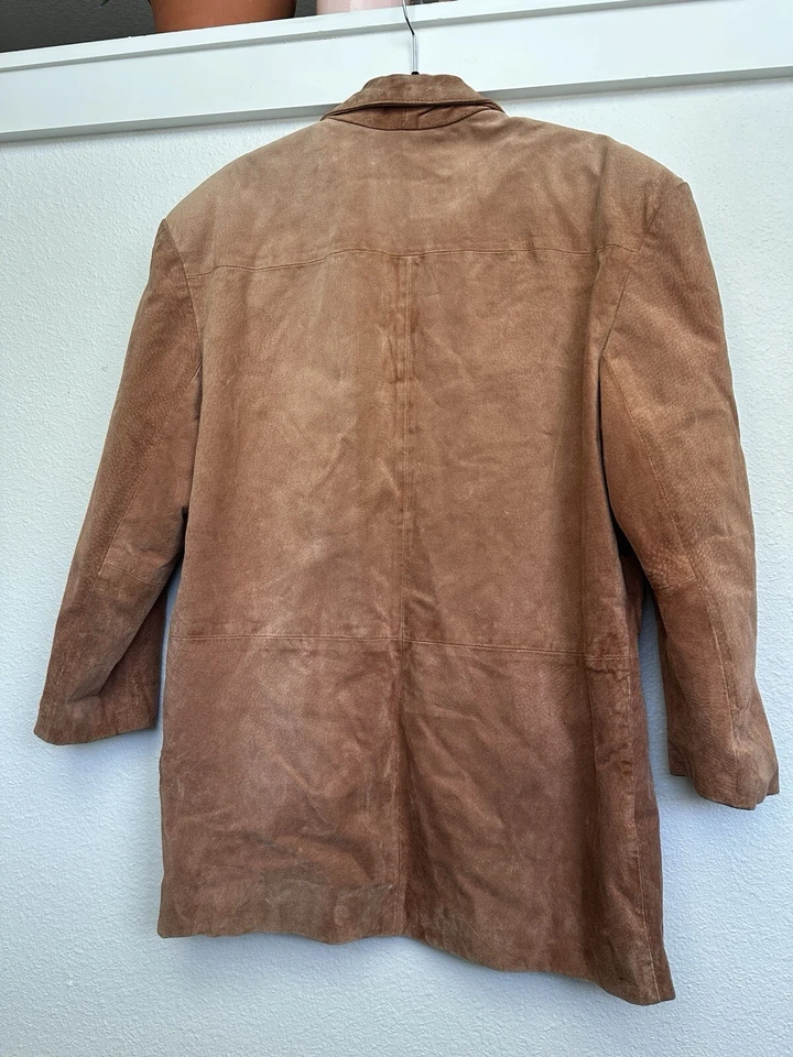 Avanti Suede Camel Blazer Jacket Sz. M - Image 4 of 4