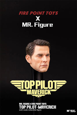 その他 FIRE POINT TOYS X MR.FIGURE 1/6 TOP FIRE POINT TOYS X MR.FIGURE 1/6 MFT001 Pilot Tom Cruise