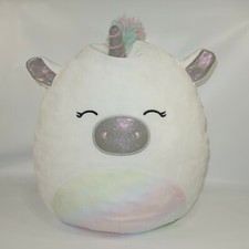 Squishmallows Sofia Unicorn 16" Rainbow White Plush Pillow Toy Replacement