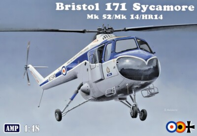 48010 AMP Bristol 171 Sycamore Mk.52/Mk.14/HR14 Kit 1/48