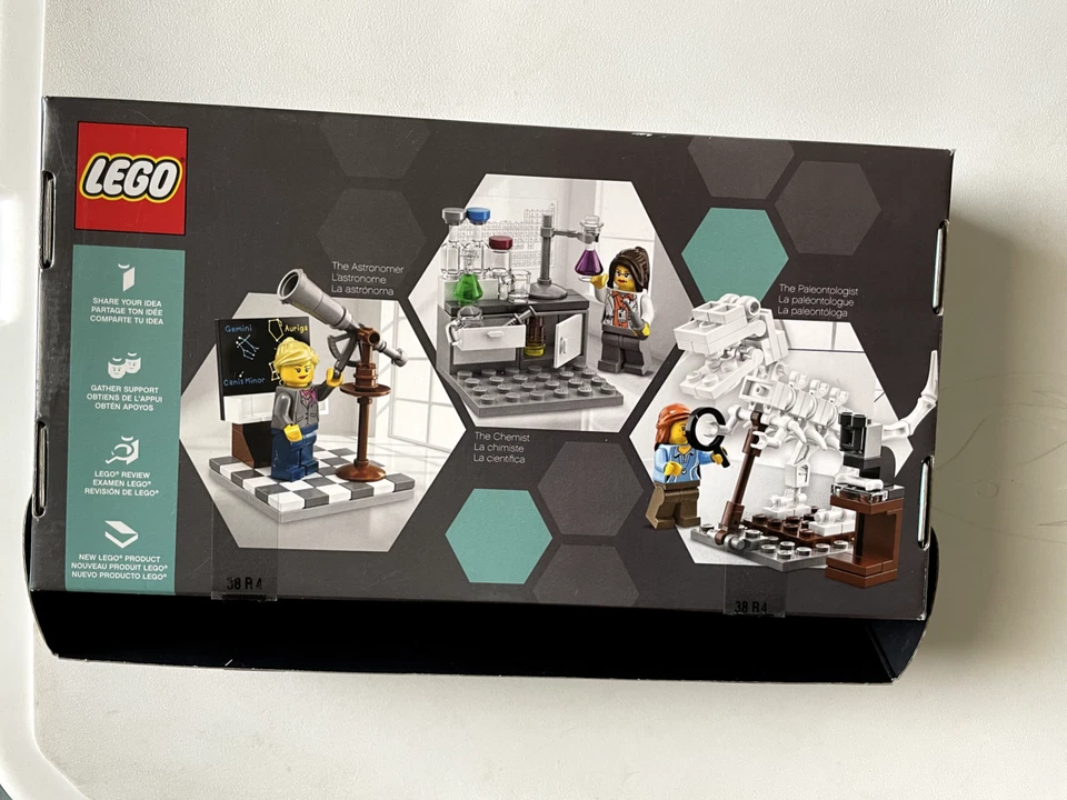 LEGO Ideas 21110 - Instituto de Investigación Mujeres Científicas LEER - SOLO CAJA Y MANUAL Foto 3 de 3