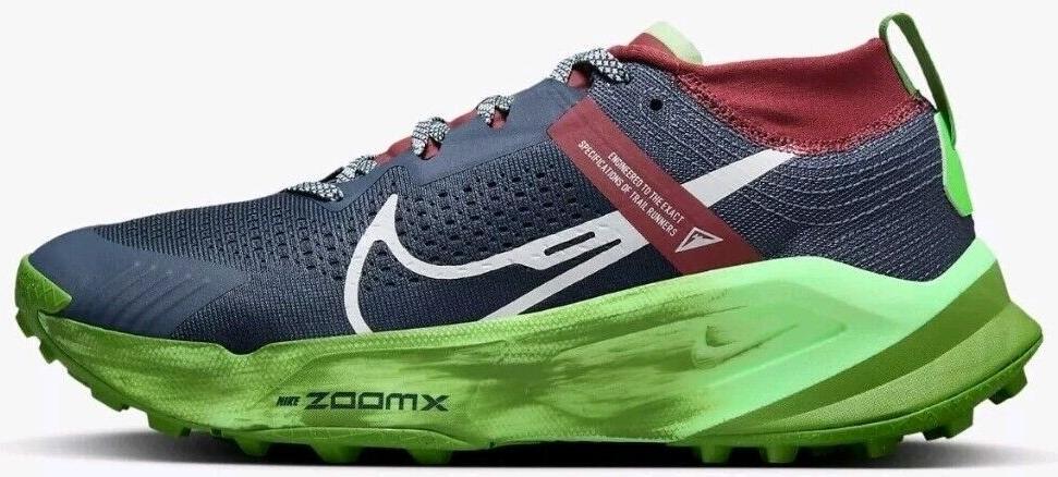 Size 8 - Nike ZoomX Zegama Thunder Blue Chlorophyll W for sale