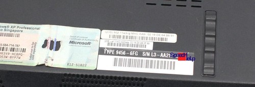 Notebook IBM LENOVO THINKPAD R60 Dual Core Laptop 250GB HDD 2GB RAM Windows XP - Picture 10 of 10