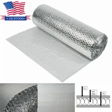 Single Bubble Radiant Barrier Insulation Reflective Foil-Bubble 4x125FT 500 sqft