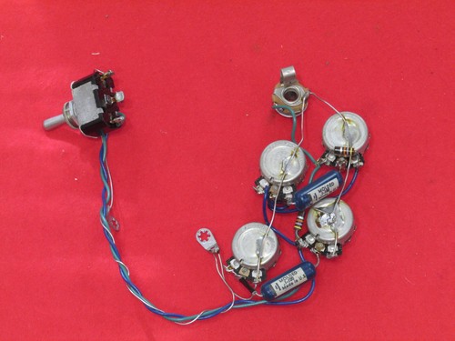 Vintage 1965 Kay USA Truetone Vanguard 302 Guitar - Wiring Harness - Stackpole - Picture 4 of 20