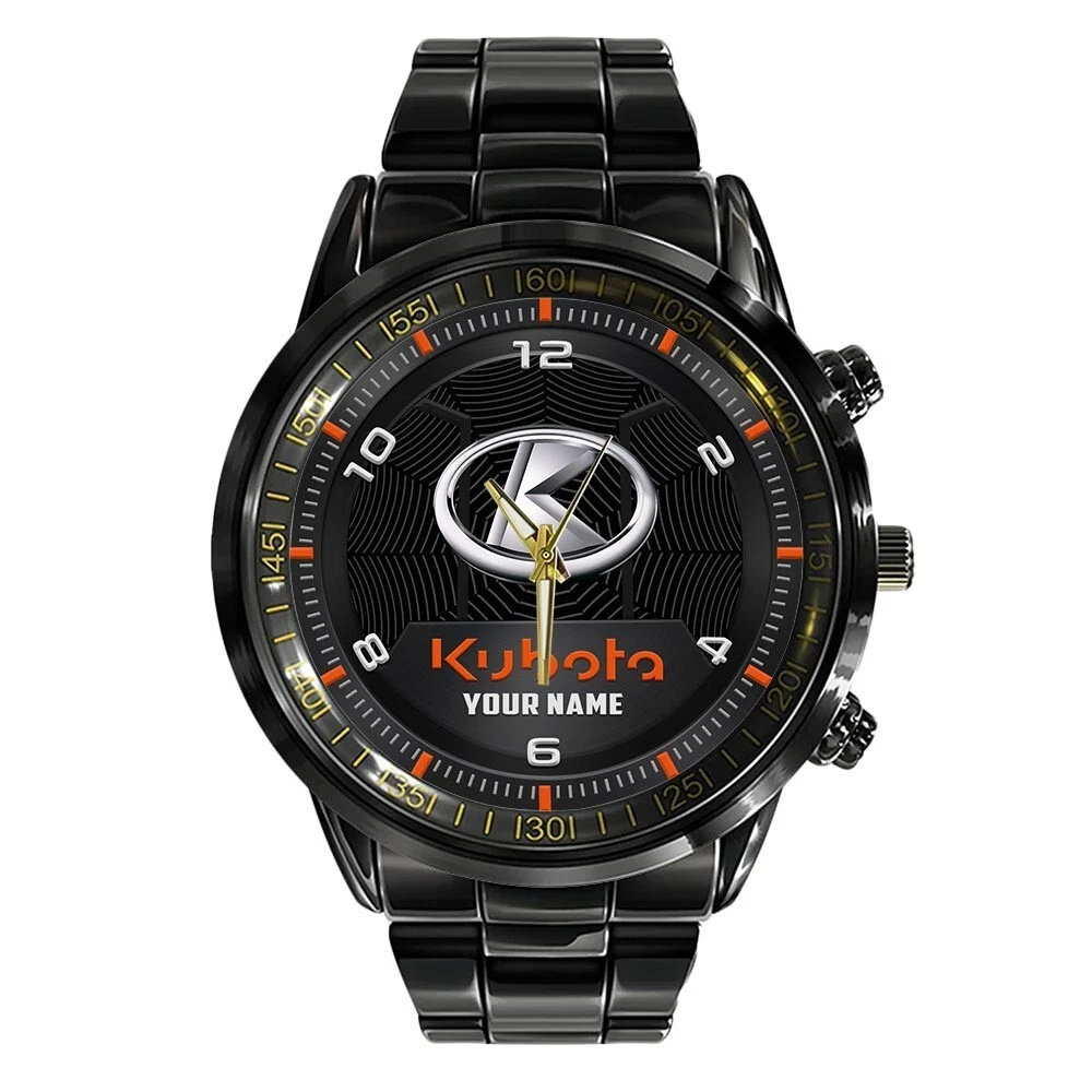 Kubota Stainless Steel Watch, Gift For Dad, Christmas Gift