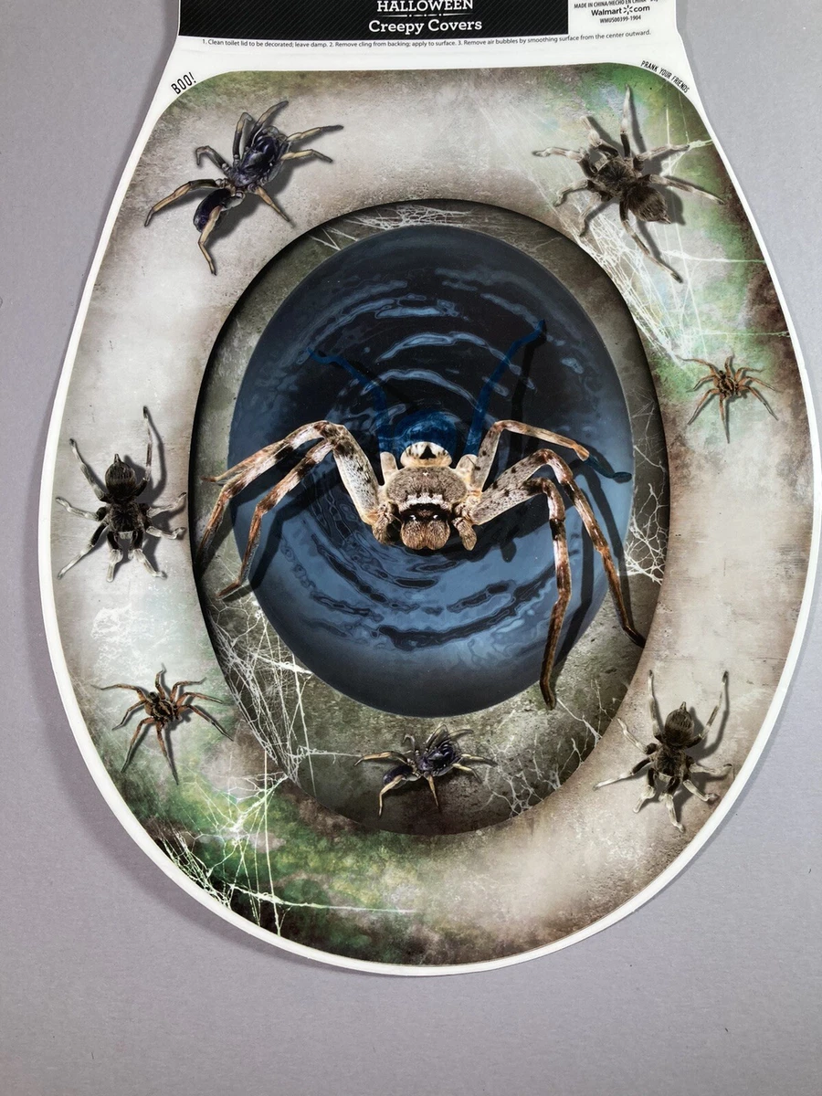 Toilet Paper Spider Prank