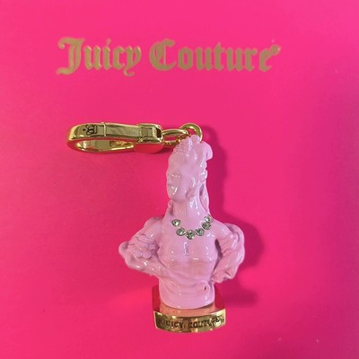 Juicy Couture Marie Antoinette Statue Sculpture Necklace Key Chain/No Packing