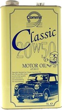 Comma - Classic Motor Oil Car Engine Performance 20W50 Old Engines - 5L