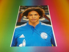 Leroy Sane DFB Schalke 04 signed autograph on 20x28 photo in person