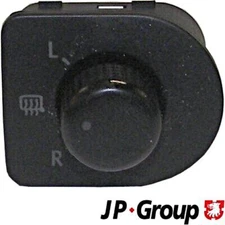 JP Mirror Adjustment Switch Black Fits SKODA OCTAVIA I Combi 1U2 1U1959565L