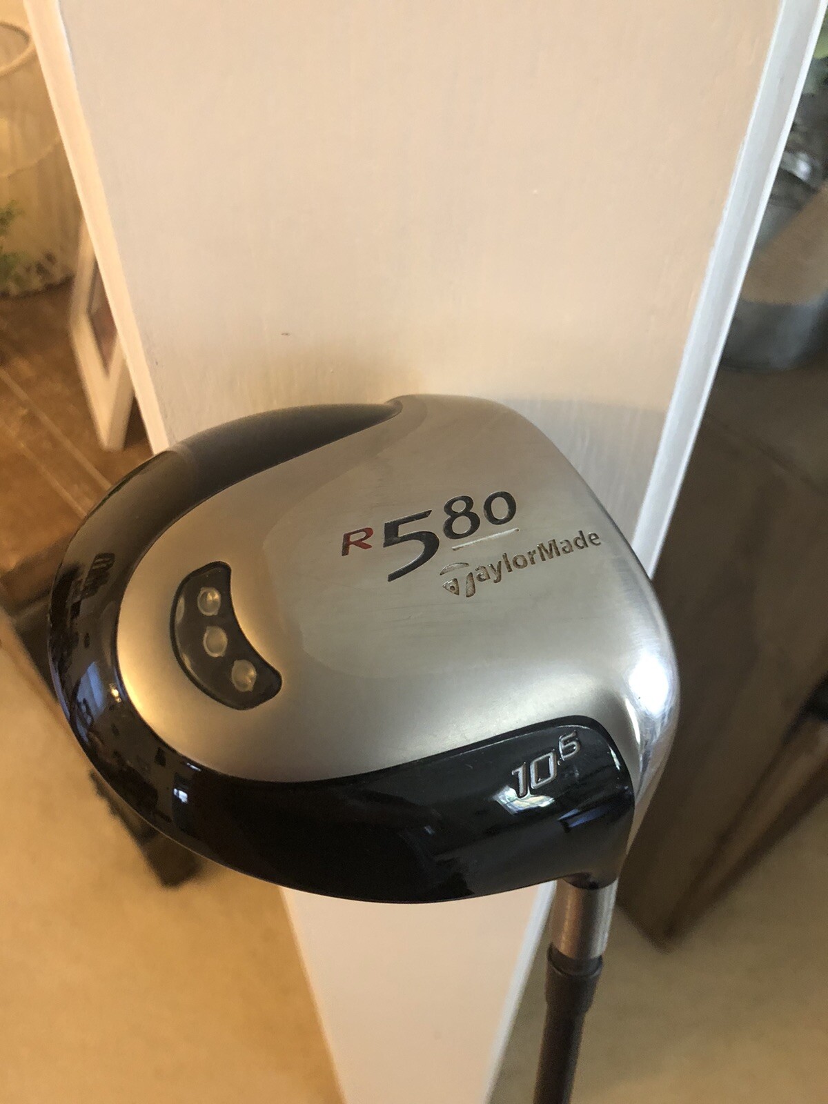 TaylorMade R580 Driver Golf Club 10.5° Stiff Flex Graphite RH 60g Shaft