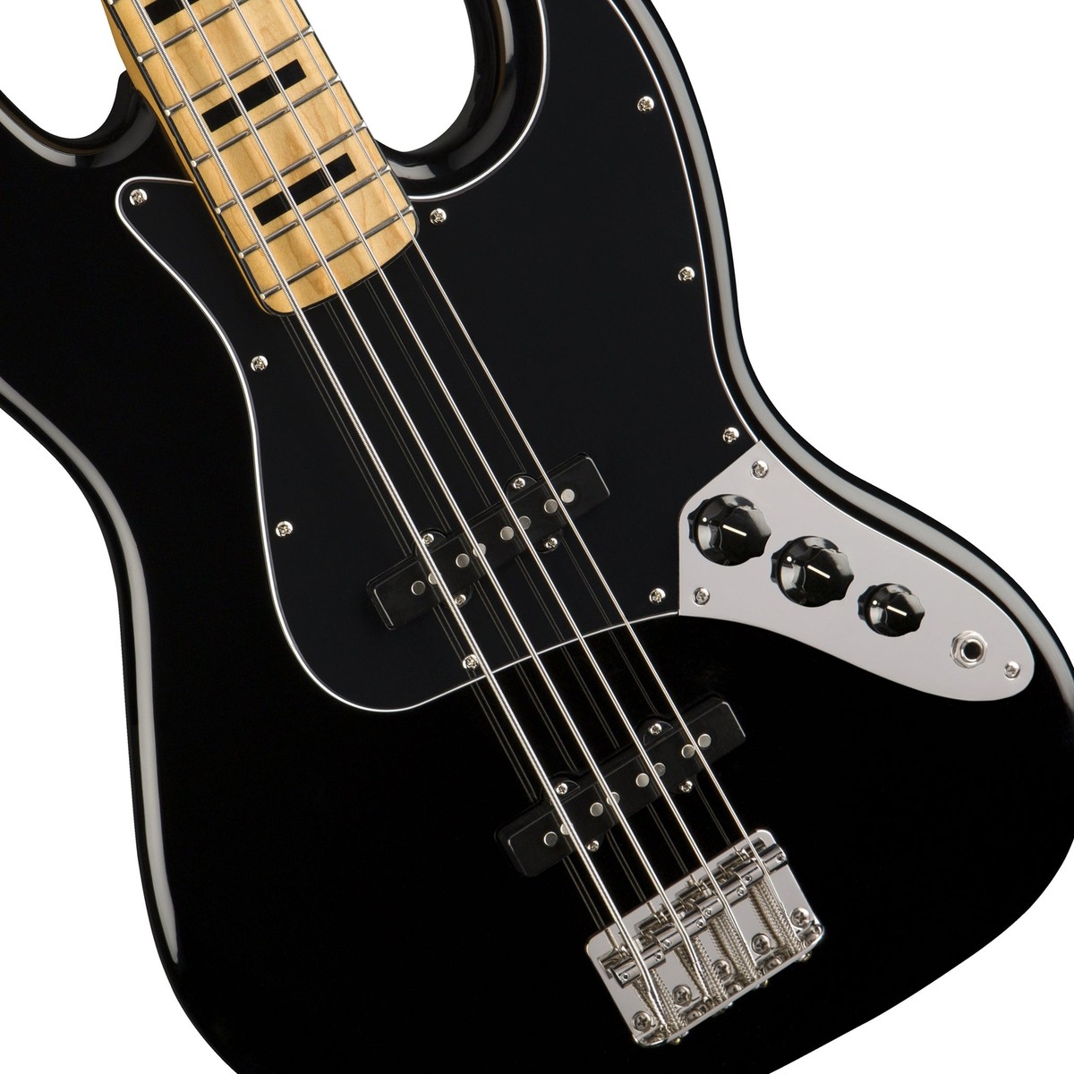 Squier Classic Vibe 70s Jazz Bass Guitar, Maple FB, Black | eBay UK