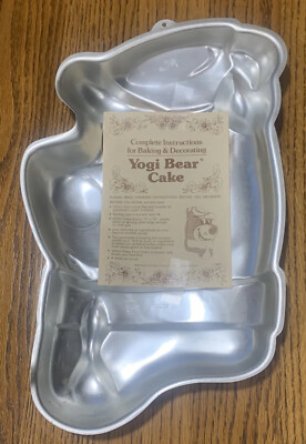 Wilton Party Pan Yogi Bear Cake Pan 1975 Vintage