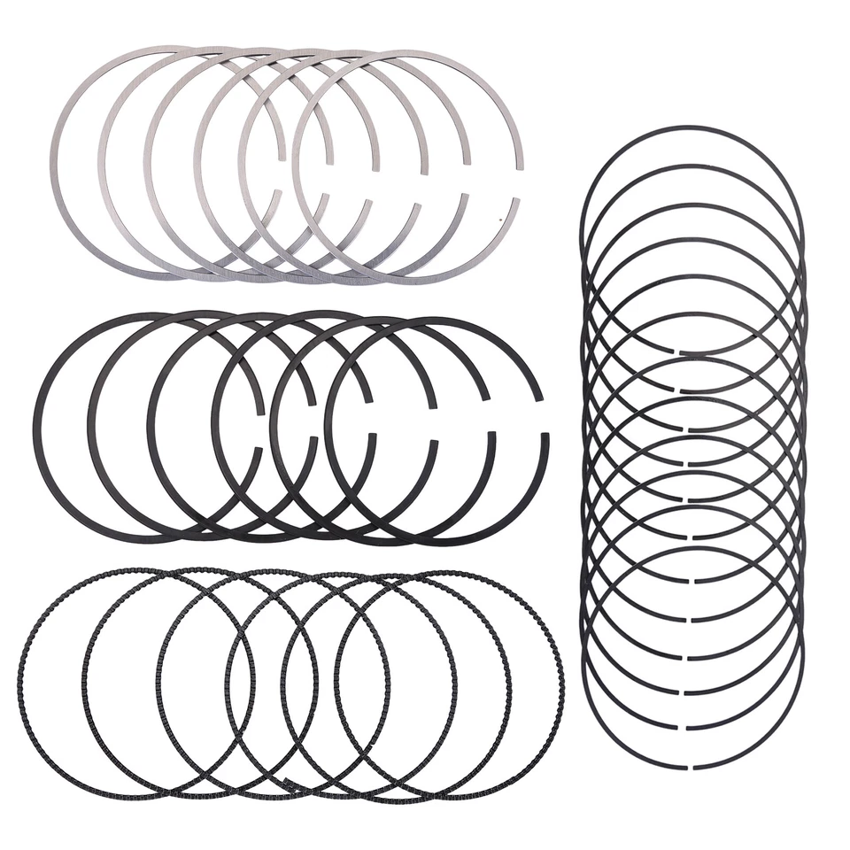 NOVO conjunto de anel de pistão para 2010-2014 Acura MDX ZDX TL RL V6 3.7L 13011RKGE02 - Imagem 3 de 4