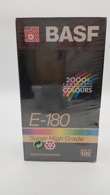 VHS Film - BASF VHS E-180 2er Pack Sealed | eBay.de