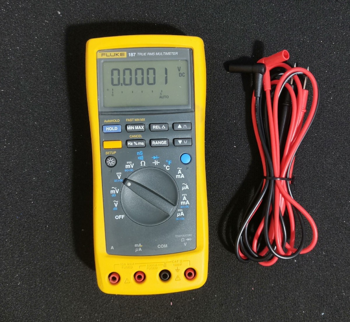Fluke 187 True RMS Digital Multimeter With Case Fully Tested | eBay