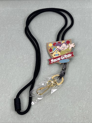 Disney Darsteller exklusives Bolo Schlüsselband DLR WDW Schneewittchen Dopey sieben Zwerge