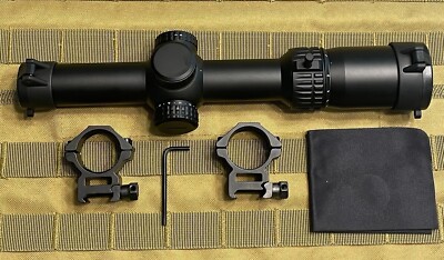 1-6x24 MOA LPVO IR Rifle Scope Quick Aim Illum SFP 556 308 338