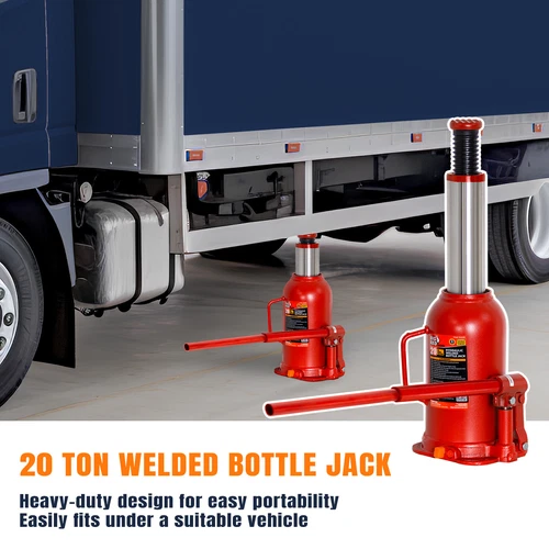 Torin Hydraulic Welded Bottle Jack, 20 Ton (40,000 lb) Capacity Blue - Picture 5 of 9