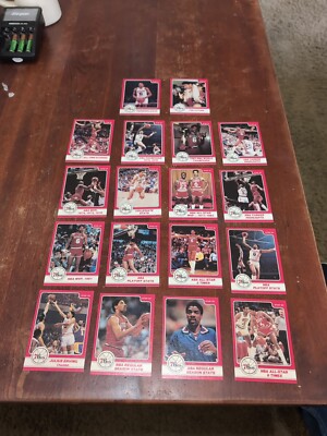  Star 85 JULIUS ERVING ''DR. J'' 76ers Basketball Cards COMPLETE SET Of 18 