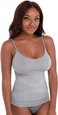F.I.T Seamless Tummy Control Compression Camisole Grey S