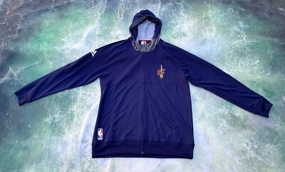 Adidas NBA Cleveland Cavaliers Men's Full Zip Hoodie Size XL.